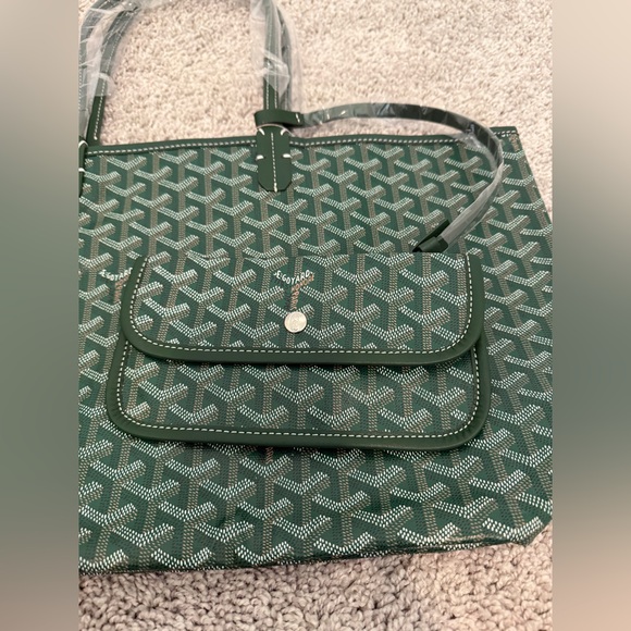 INSPIRED Gyard tote medium size in green - Picture 6 of 6